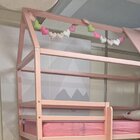 Beliche Infantil Casinha Janelinha Rosa/branco