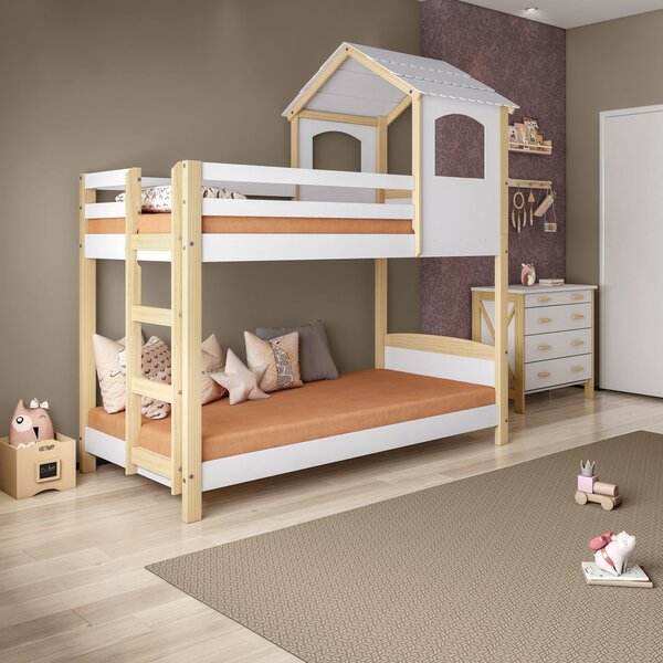 Beliche Infantil Casinha Madeira E Mdf Casatema Madeiraorigin