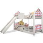 Beliche Infantil Casinha Prime Bailarinas Com Escorregador