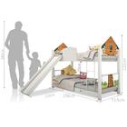 Beliche Infantil Casinha Prime Casa Na Árvore Escorregador