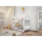 Beliche Infantil Casinha Prime Nuvem Cinza