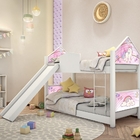 Beliche Infantil Casinha Prime Unicórnio Com Escorregador