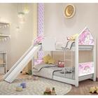 Beliche Infantil Casinha Prime Unicórnio Com Escorregador