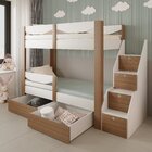 Beliche Infantil Com Escada 4 Portas E 2 Gavetas Maya Yescasa