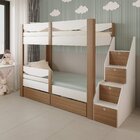 Beliche Infantil Com Escada 4 Portas E 2 Gavetas Maya Yescasa