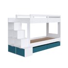 Beliche Infantil Com Escada Nichos Gavetas Laterais E Gavetõe