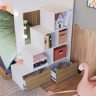 Beliche Infantil Com Escada Nichos Gavetas Laterais E Gavetõe