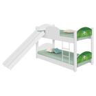 Beliche Infantil Com Escorregador Copa Futebol Gramado