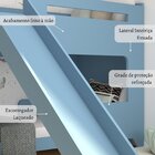 Beliche Infantil Com Escorregador Lumi Azul