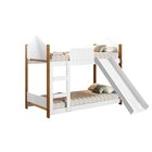 Beliche Infantil Com Escorregador Magia Branco/grenat