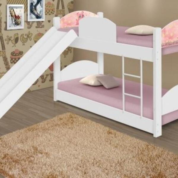 Beliche infantil com escorregador clearance