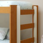 Beliche Infantil Com Grade E Estrado Madeira Onix Cinamomo/of