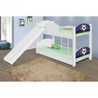 Beliche Infantil Futebol Estádio Com Escorregador E Colchões