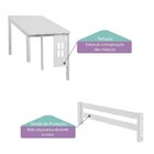 Beliche Infantil Grades, Telhadinho, Escada Escorregador Teen