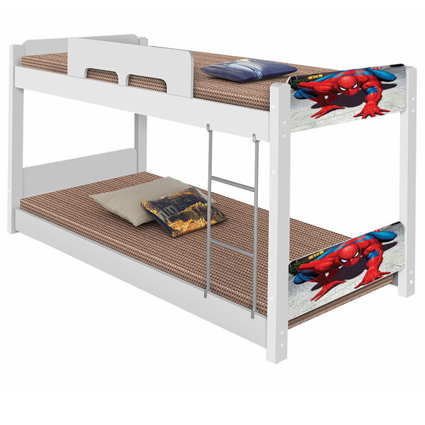 Beliche Infantil Homem Aranha Solteiro Baixa 5031