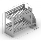Beliche Infantil Jade Com Escada Mobikasa