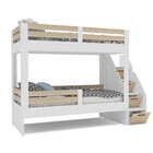 Beliche Infantil Jade Com Escada Mobikasa