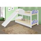 Beliche Infantil Mapa Viagens Com Escorregador E Colchões