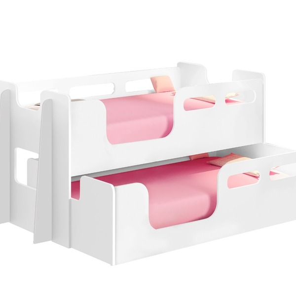 Beliche Infantil Montessori Potente Solteiro- Branco