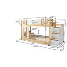 Beliche Infantil Montessoriano Escada Lateral Casinha Janela,