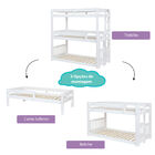 Beliche Infantil Montessoriano Triplex Rn Com Lousa Branco -