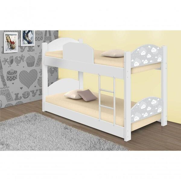 Beliche Infantil Nuvem Cinza Menino E Menina