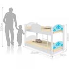 Beliche Infantil Nuvem Com 2 Colchões