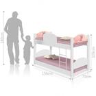 Beliche Infantil Pig Com Colchões