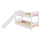 Beliche Infantil Rosas com Escorregador