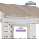 Beliche Infantil Rústico Club House Branco/natural - Casatema