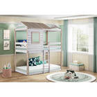 Beliche Infantil Rústico Club House Branco/natural - Casatema