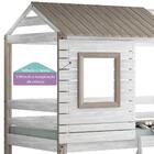 Beliche Infantil Rústico Club House Escorregador Tenda Camuf