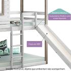 Beliche Infantil Rústico Club House Escorregador Tenda Camuf