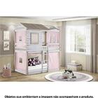 Beliche Infantil Rústico Club House Tenda Rosa - Casatema