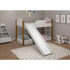 Beliche Infantil Soft Branco E Mel Com Escorregador