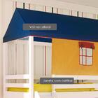 Beliche Infantil Teen Play C/ Escorregador, Telhado Completo