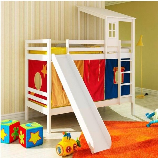 Beliche Infantil Teen Play Com Escorregador Telhadinho Ii E T