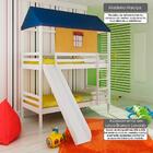 Beliche Infantil Teen Play Escorregador, Telhado Casatema