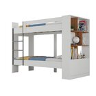 Beliche Jonava 2 Portas Com Estante Branco/nogal