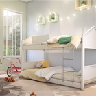 Beliche Juvenil Casinha Branca Com Colchões