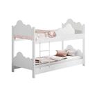 Beliche Juvenil Colchão Brenda Branco