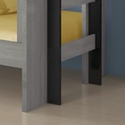 Beliche Juvenil Gp Cinza/preto C/ Prateleira Interna E Proteç