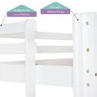 Beliche Juvenil Prime Iii Com Escrivaninha Branco - Casatema