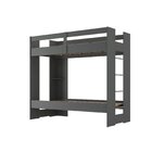 Beliche Juvenil Savana 1 Prateleira Espresso Móveis Grafite