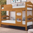 Beliche Kenia Móvel Em Mdf Transforma Em 2 Camas Naturale