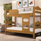 Beliche Kênia Solteiro Naturalle - Carmolar Móveis