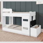 Beliche Loyon Solteiro Branco Com Baú