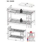 Beliche Madeira Maciça Com Colchão Incluso Flórida Multimóvei