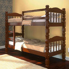 Beliche Madeira Maciça Palmo - Castanho