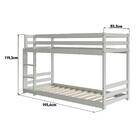 Beliche Madeira Maciça Para Colchões 188x78cm Essenza Multimó